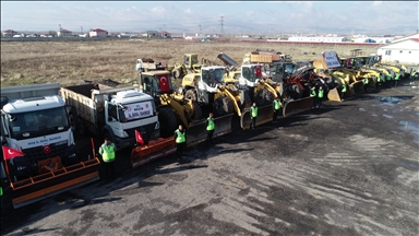 Li Mûşê ekîbên têkoşîna dijî berfê ji bo zivistanê amade ne