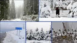 Yurdun bazı kesimlerinde kar yağışı ve soğuk hava etkili oluyor