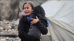 صحة غزة: وفاة رضيعة بردا في خيمة أغرقتها الأمطار 