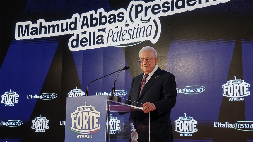 Presidenti palestinez Abbas kërkon nga Italia të njohë Shtetin e Palestinës