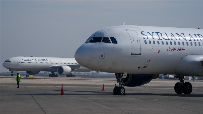 سوريا.. سوء الأحوال الجوية يحوّل مسار رحلات من مطار دمشق الدولي
