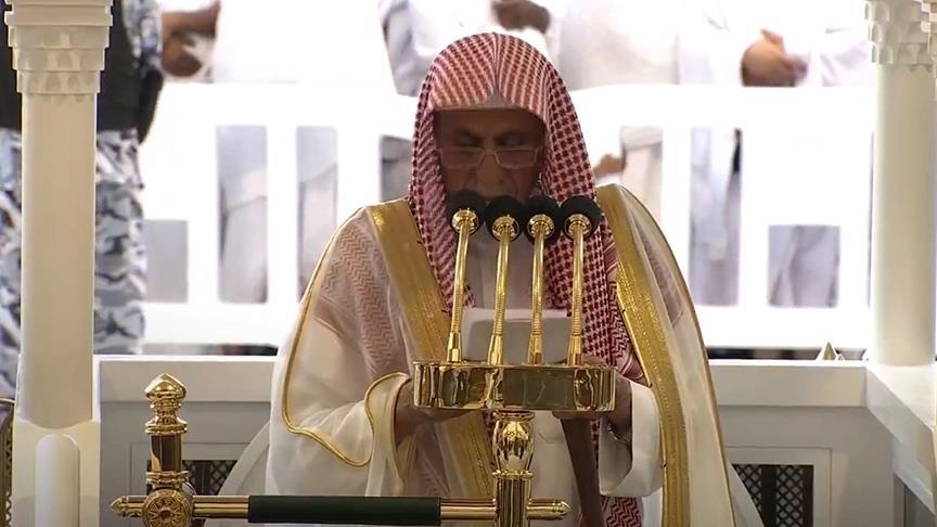 خطيب المسجد الحرام: أطفال فلسطين قدوة للرجولة ضد العدو الصهيوني