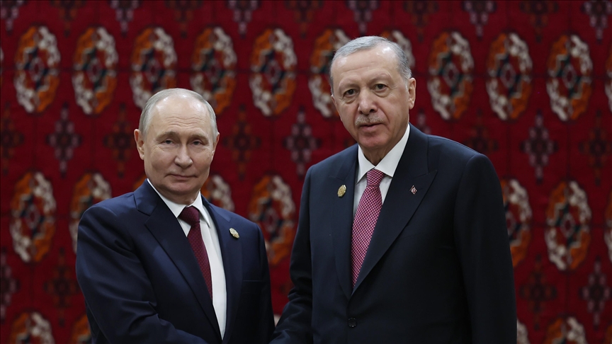 Rencontre Erdogan-Poutine à Achgabat