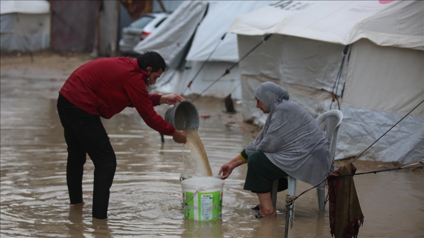 Gaza storm kills 2 more, pushing weather-related death toll to 4 in 24 hours