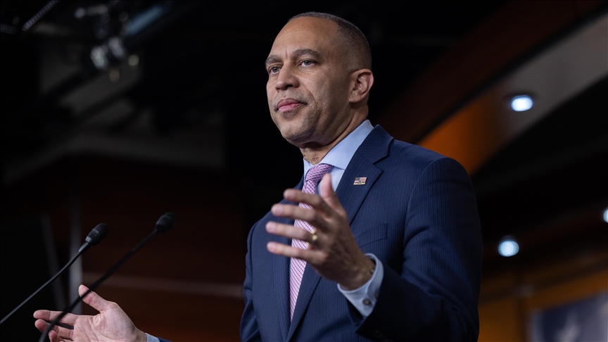 US House Democrat leader presses Justice Department for 'full transparency' on Epstein files