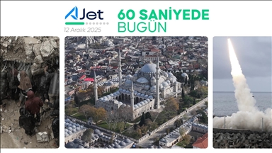 60 saniyede bugün (12 Aralık 2025)