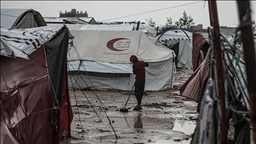 Cuaca Ekstrem di Gaza: Tenda Pengungsi Ambruk, Anak-anak Meninggal Kedinginan