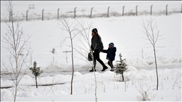Yurdun bazı kesimlerinde kar etkili oldu