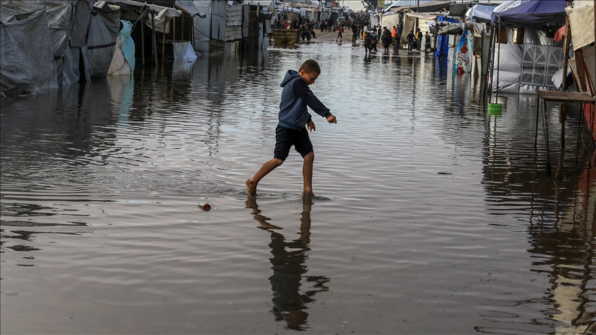 Gaza government says storm killed 11 Palestinians, caused $4M in damage