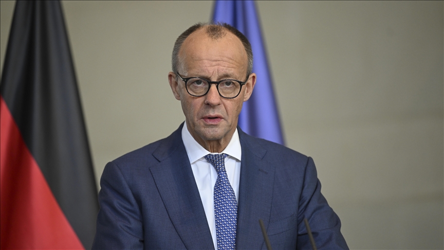 German chancellor accuses Russian president of wanting ‘to restore old Soviet Union’