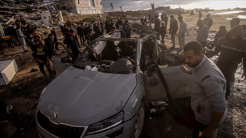 حماس: قصف سيارة بغزة "سعي متعمد" لتقويض اتفاق وقف إطلاق النار 