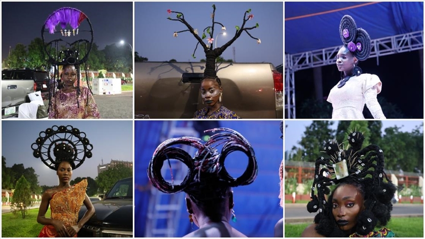 Nijerya\'da Afro Saç Kültürü ve Güzellik Festivali düzenlendi