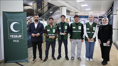 Muş'ta Yeşilay ekipleri "bağımsızlık seferberliği"yle bağımlılığı önlemeye çalışıyor