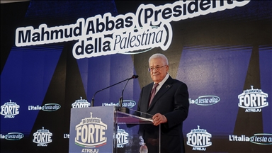 Абас ја повика Италија да ја признае палестинската држава