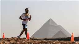 مصر.. انطلاق "نصف مارثوان الأهرامات" بمشاركة تركية