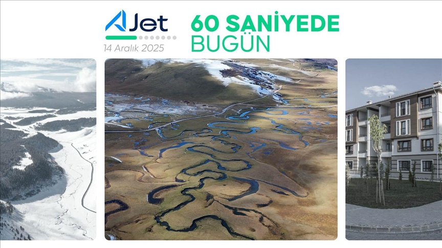 60 saniyede bugün (14 Aralık 2025)