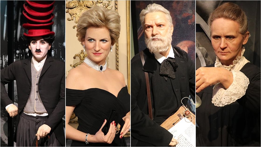 Музејот Гревен во Париз со поставка од речиси 250 восочни фигури на истакнати личности низ вековите