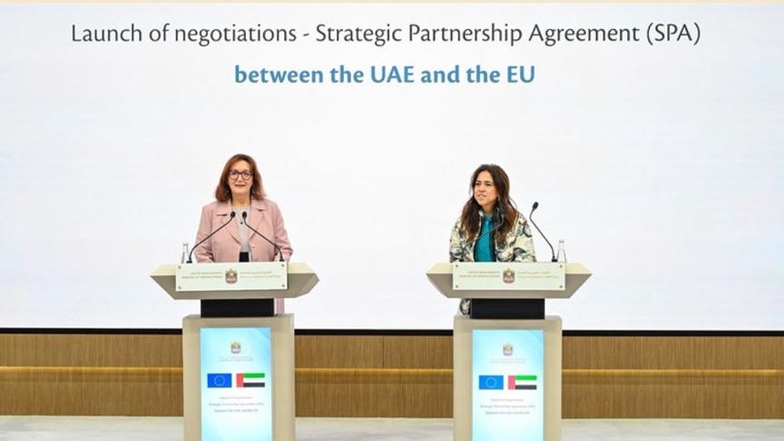 الإمارات والاتحاد الأوروبي يبدآن مفاوضات الشراكة الاستراتيجية