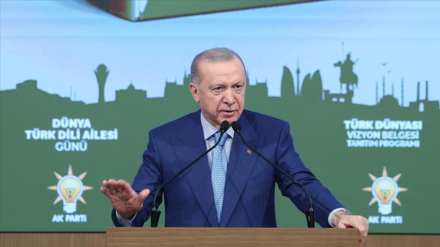 Cumhurbaşkanı Erdoğan: Türk Dünyası Vizyon Belgesi, gelecek yüzyılın inşasında önemli rehber niteliğindedir