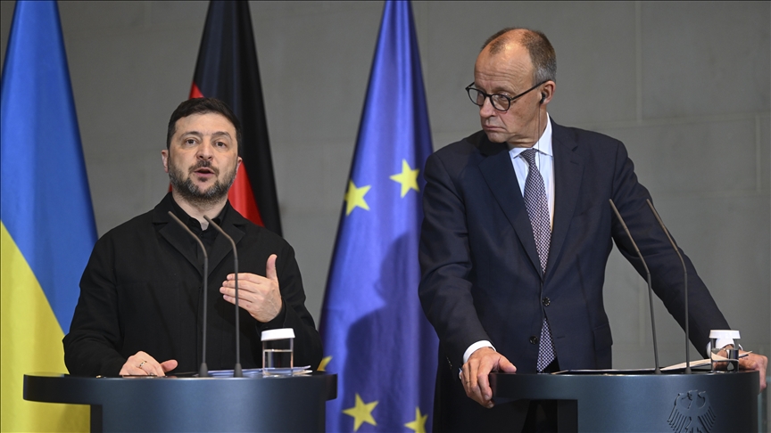 Zelenskyy says territorial issue ‘extremely painful’ for Ukraine after talks with Germany’s Merz