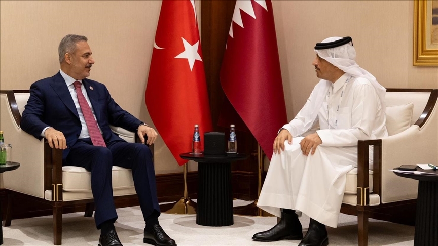 Dışişleri Bakanı Fidan, Katarlı mevkidaşı Al Sani ile telefonda Gazze Barış Planı'nı görüştü