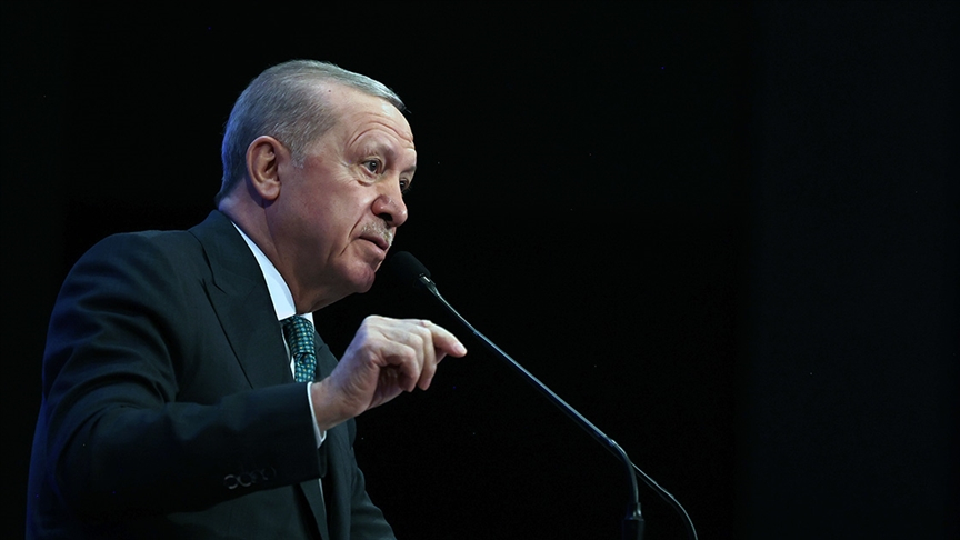 CANLI- Cumhurbaşkanı Erdoğan konuşuyor