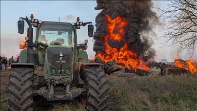 France claims situation ‘under control’ as farmers protest cattle cull over skin disease