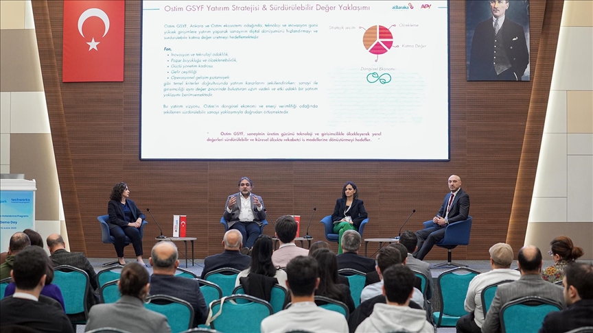 Girişimciler Ostim Teknopark\'ta sahneye çıktı