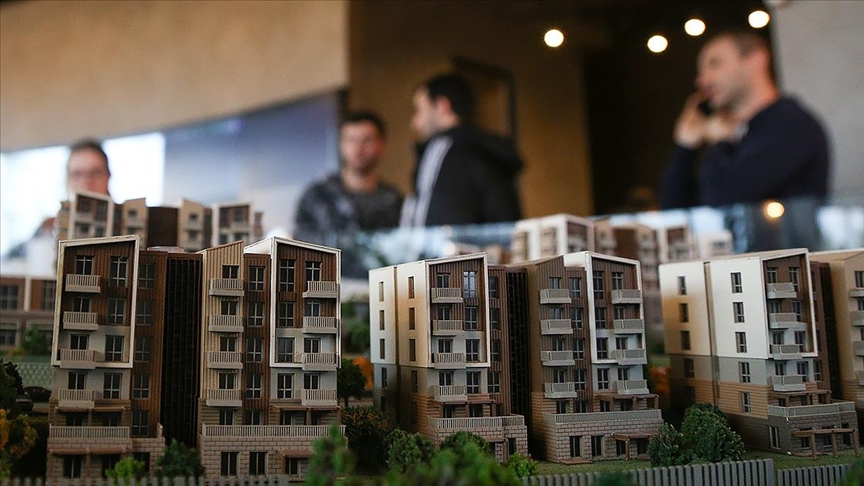 Konut Fiyat Endeksi kasımda aylık bazda yüzde 2,7 arttı