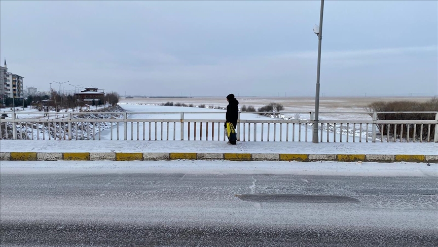 Li Qers, Erdexan û Agiriyê berf barî