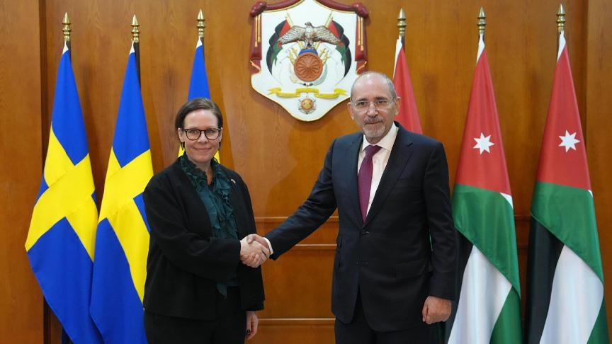 الأردن والسويد يؤكدان ضرورة تثبيت وقف إطلاق النار في غزة
