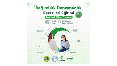 Yeşilayın Bağımlılık Danışmanlık Becerileri Eğitimi Sertifika Programı'na başvurular başladı