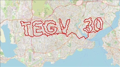 İstanbul'un sokakları TEGV'nin 30. yılı için sanat hattına dönüştü