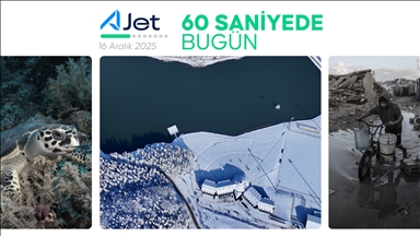 60 saniyede bugün (16 Aralık 2025)