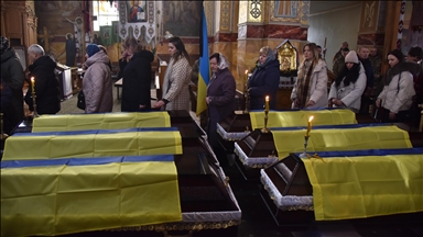 U Lavovu upriličen ispraćaj za neidentifikovane ukrajinske vojnike