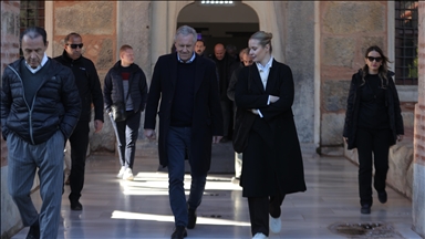 Former German president Wulff visits historic sites in Türkiye’s Iznik