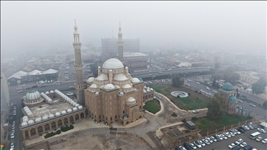 تەمێکی چڕ ھەولێری داپۆشیووە و گەشتە ئاسمانییەکانی ھەڵوەشاندووەتەوە