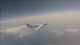 قاذفات استراتيجية روسية تحلق فوق البحر الأسود