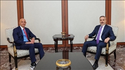 Глава МИД Турции встретился в американским послом Барраком