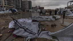 Hujan lebat picu banjir di Gaza, satu orang tewas