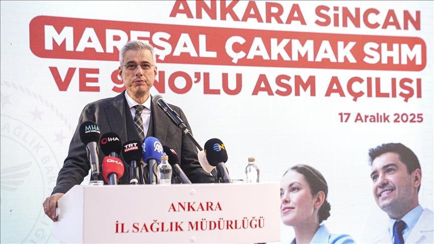 Bakan Memişoğlu: Türkiye'de şu anda 8 bin 300 aile sağlığı merkezimiz var