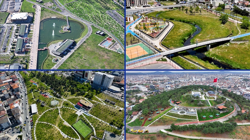 Bu yıl 15 millet bahçesi daha yeşil alan ve afet toplanma işleviyle şehirlerle buluştu