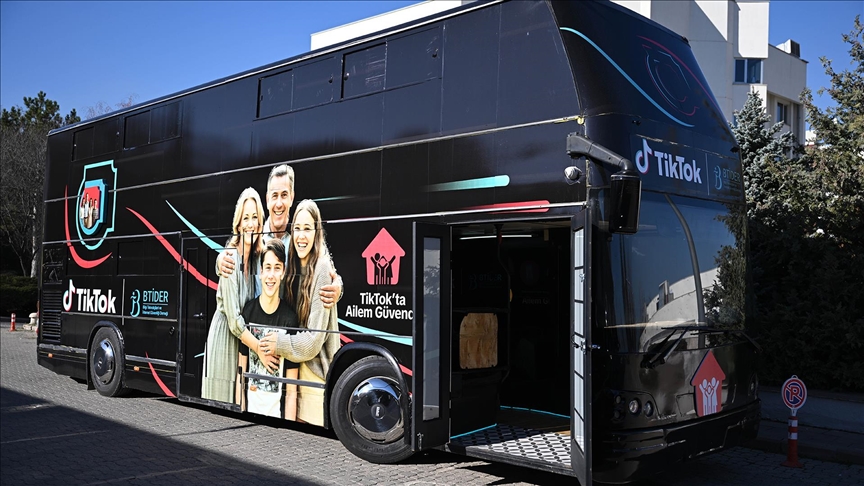 "TikTok'ta Ailem Güvende" eğitim otobüsü başkentten yola çıkacak