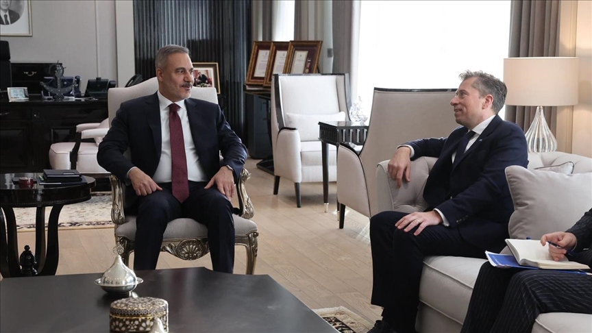 Turkish foreign minister, UN relief chief meet in Ankara