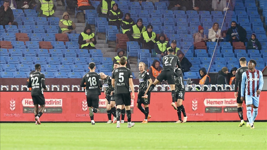 Corendon Alanyaspor, kupada Trabzonspor'u deplasmanda mağlup etti