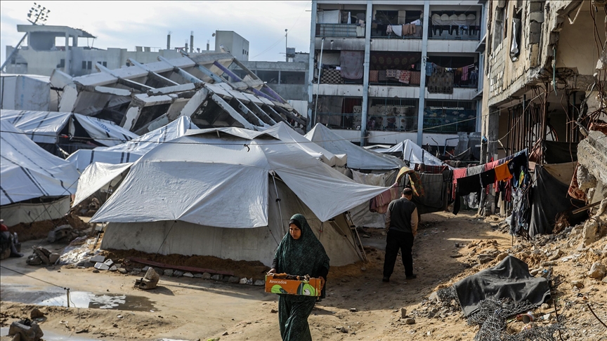 "الصليب الأحمر" يحذر من خطر انهيار المباني المتضررة على المدنيين بغزة