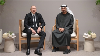 Алиев и президент ОАЭ обсудили двусторонние отношения в Абу-Даби