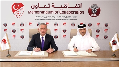 TFF, Katar Futbol Federasyonu ile iş birliği anlaşması imzaladı