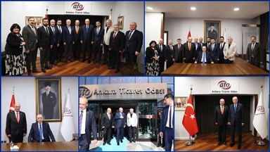 Serokomar Erdogan heyeta ku serokê ATOyê Baran jî di navê da bû pêşwazî kir