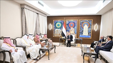 اليمن.. العليمي يبحث مع أمين "التعاون الخليجي" تطورات حضرموت والمهرة